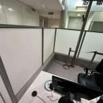 Non-intrusive modular screening solution for hospital reception areas using T3