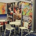 Event installation for Content Americas Miami using reusable modular structures