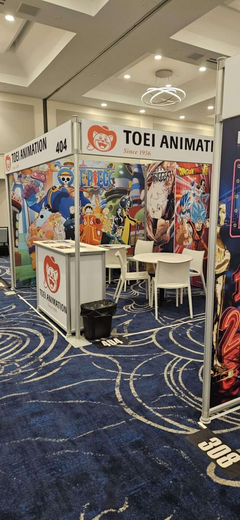Modular event walls and counters — Content Americas Miami 2026, T3 Affinity system, Milton Honors Hotel